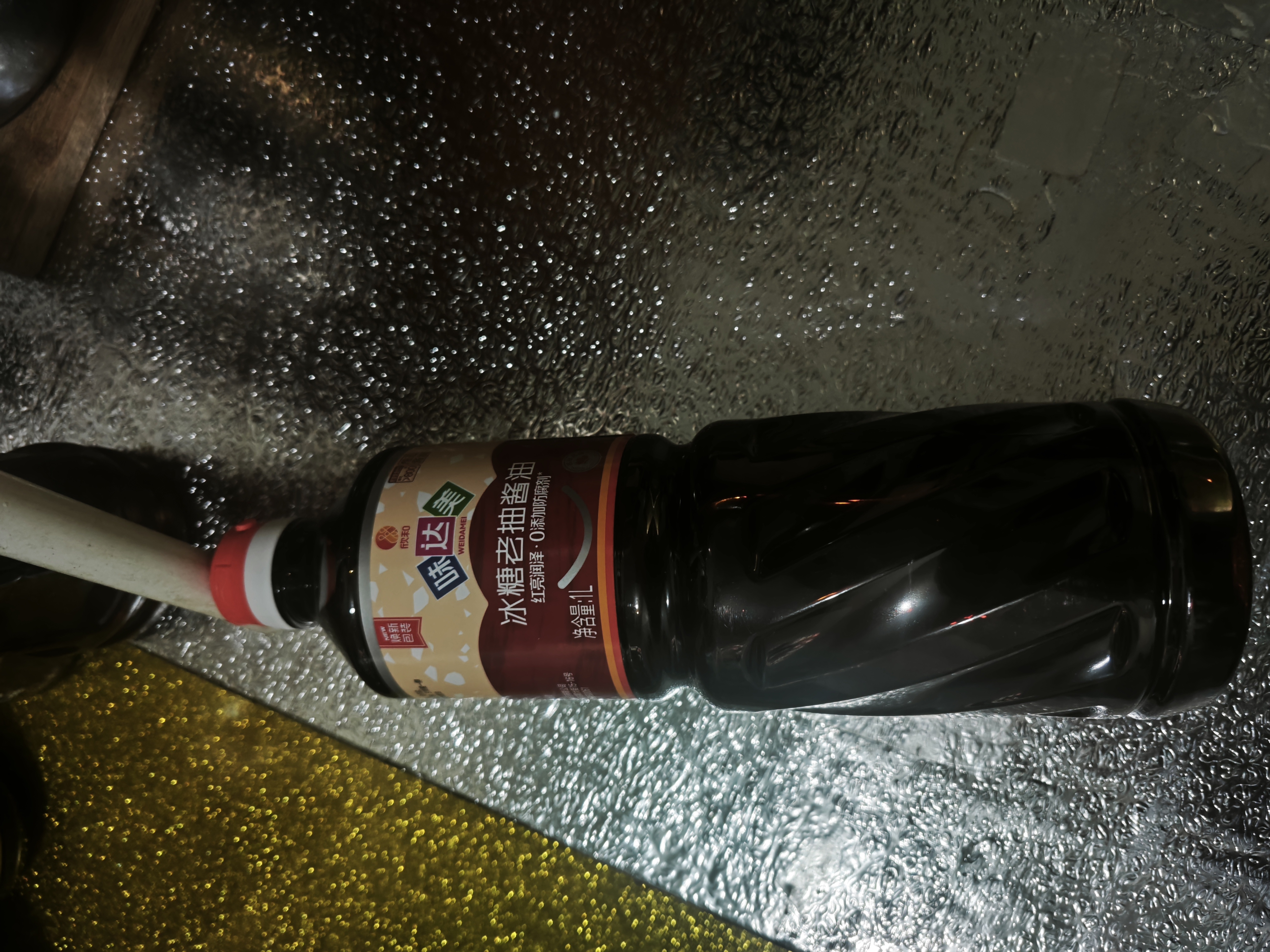 欣和味达美经典系列冰糖老抽1L【酿造酱油】红烧焖炖上色添加冰糖调色 实拍图