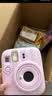 INSTAX富士instax立拍立得 一次成像相机 miniSE（mini7+升级款）蓝色 实拍图