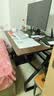 全品屋实木电脑桌双人书桌办公桌子学习工作台电竞桌家用卧室2026新款 实拍图
