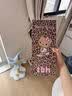 野兽派家居（tbh）保温杯HelloKitty巨无霸吸管随行杯不锈钢保冷杯水杯礼物 巨无霸保温杯 经典豹纹 (含mini收纳包挂件) 1200ml 含mini收纳包挂件 实拍图