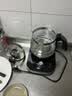 膳魔师（THERMOS）养生壶玻璃烧水壶1.8L煮水果茶花茶熬药煮粥多功能耐高温EHA-1316E 浅灰色 1.8L 实拍图