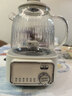 美的（Midea）花漾0胶水全玻璃养生壶多功能煮茶壶母婴烧水壶调奶器智能恒温电热水壶全自动一体1.2L YS12B302J 实拍图