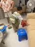 SHUKIKU儿童书包幼儿园防丢失防泼水大容量户外旅游双肩包绿豆薄荷S+码 实拍图