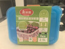 美丽雅保鲜盒食品级2500ml*4套 冰箱冷冻收纳盒微波炉加热分装饭盒 实拍图