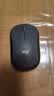 罗技（Logitech）M220 轻音鼠标 无线鼠标 办公鼠标 对称鼠标 带无线微型接收器 灰黑色 实拍图