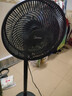 美的（Midea）【超级单品】七叶轻音立式电风扇家用柔风落地扇台式桌面小型风扇大风量节能摇头宿舍电扇 SAF30AB 实拍图