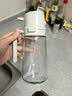 双枪喷倒两用油壶家用厨房玻璃食品级酱油醋调料瓶雾化喷油壶油瓶 【多功能三合一】象牙白470ml 实拍图