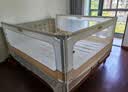 丸丫K2床围栏婴儿围栏防摔床护栏床上护栏防摔挡板三面免打钉1.8x2米 实拍图