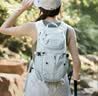 锐步轻便专业徒步登山包女防泼水运动户外背包轻量化越野包男 冰蓝色 实拍图