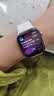 Apple/苹果 Watch S11 智能手表GPS款42毫米玫瑰金色铝金属表壳淡桃粉色运动型表带S/M MEUN4CH/B 实拍图