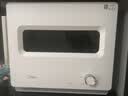 美的（Midea）消毒柜家用 小型迷你台式  30L厨房餐具碗柜碗筷砧板刀具茶杯茶具 升级光波2.0消毒器30T03 实拍图