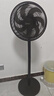 美的（Midea）【超级单品】七叶轻音立式电风扇家用柔风落地扇台式桌面小型风扇大风量节能摇头宿舍电扇 SAF30AB 实拍图