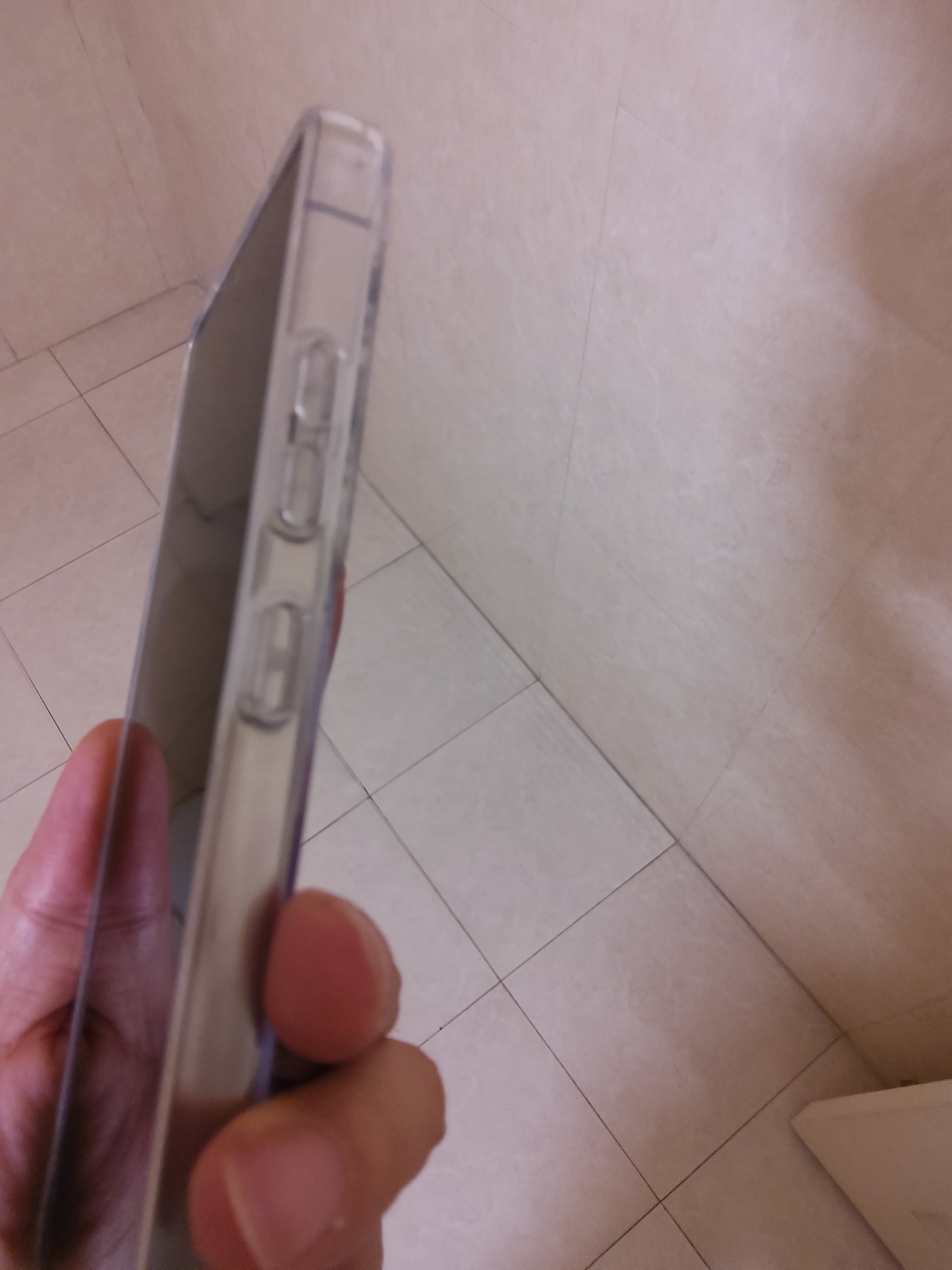 品胜适用三星S25Ultra手机壳Galaxy S25Ultra保护套全透明超薄抗指纹防摔保护男女简约软壳硬背板 实拍图
