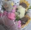 京东鲜花小狗玩偶花束针织向日葵永生花生日礼物女士送女朋友闺蜜新婚中秋 实拍图