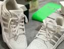 adidas ENTRAP美式校园风运动鞋少年感复古篮球风板鞋阿迪达斯 米白色/灰色   40 实拍图