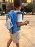 乐同【开学礼物】书包人体工学儿童护脊书包 小学生书包耐脏轻便分层 中童4-6年级 | 蔚蓝色 实拍图