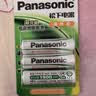 松下（Panasonic）7号七号充电电池4节三洋爱乐普技术适用于话筒相机玩具无充电器HHR-4MRC/4B 实拍图