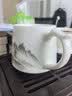 金镶玉陶瓷办公杯专用喝茶杯子茶水分离大容量马克杯礼盒装 水墨雅韵 实拍图