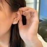 BJYLS999足银四叶草耳钉女士养耳洞纯银耳环银耳饰生日七夕礼物送女友 999足银四叶草耳钉一对【精美礼盒】 实拍图