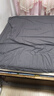 京东京造 悦柔床单单件 120g加厚耐用 A类磨毛床罩 180x230cm 科技灰 实拍图