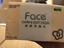 洁柔抽纸 粉Face3层120抽*12包 可湿水面巾纸 提装纸巾 柔韧卫生纸 实拍图