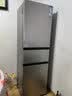 海尔「真省电」217L三门家用小户型冰箱抗菌净味一级能效节能风冷无霜BCD-217WGHC3E9S9国家补贴 实拍图
