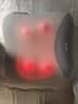 妙界【教师节礼物】M15腰部按摩器腰背按摩仪肩颈腰腿揉捏热敷人体工学全身多功能按摩办公腰靠抱枕 蓝 实拍图