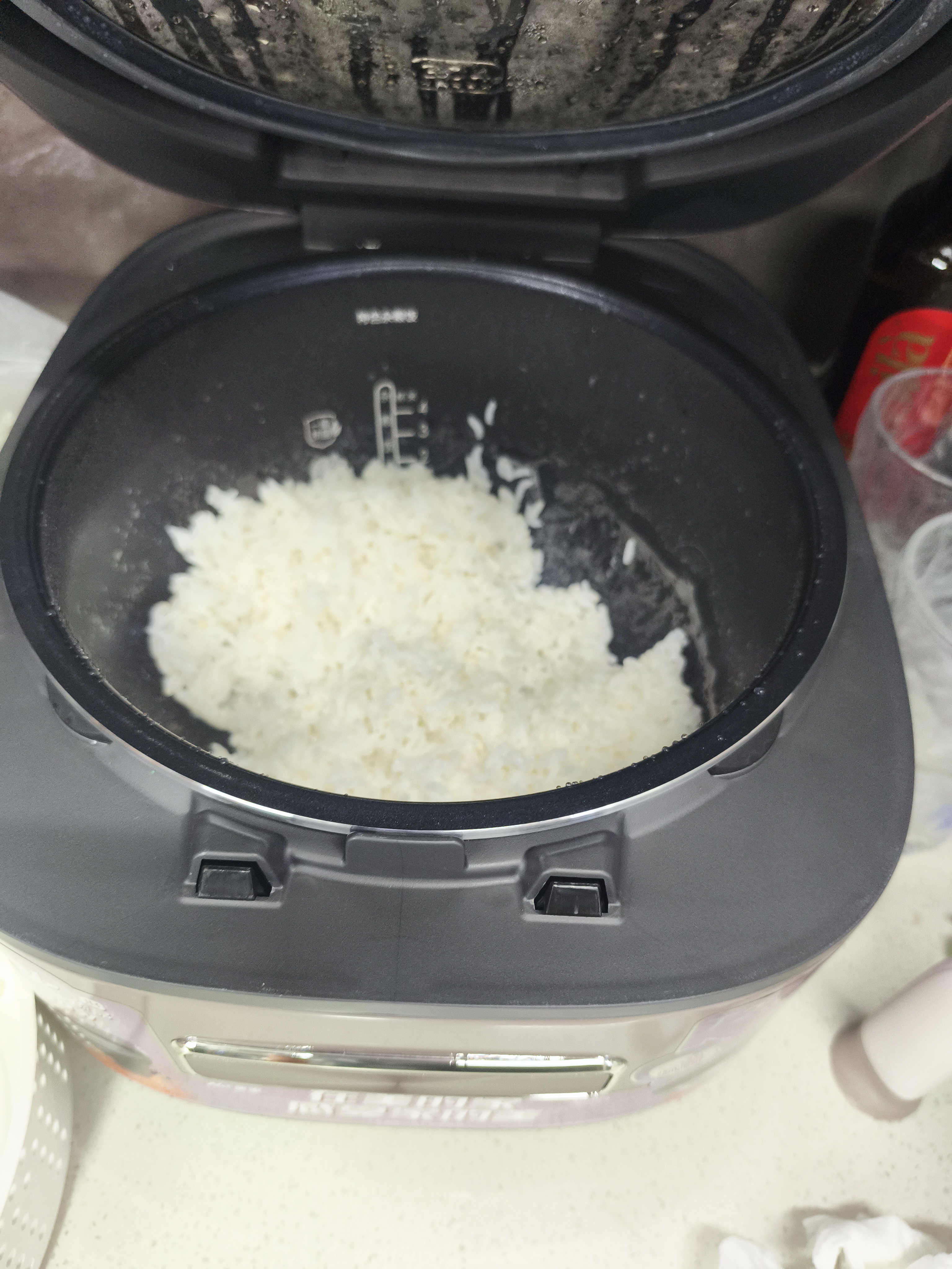 美的（Midea）电饭煲家用4L智能预约灶火立体IH加热备长炭抗菌精钢鼎釜多功能米饭锅电饭锅CFB4079H品牌官方 实拍图