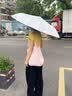 QCSK德国全自动雨伞加大加厚加固晴雨两用男女通用折叠 【玄墨黑】抗风黑胶防晒 UPF50+ 【144根合金玻纤骨|双人加大加固|晴雨两用】 实拍图