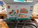 得力（deli）【开学文具】新教材同步一二年级小学数学教具大全套小学生计数器计数棒几何体学习币必备教学用具 实拍图
