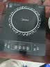 美的（Midea）电磁炉 2200W大功率家用猛火爆炒耐用面板炒菜蒸煮八档火力纤薄电磁灶火锅炉 C22-RT22E01 实拍图