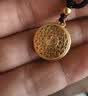 中国黄金（CHINA GOLD）八宝罗盘黄金项链女足金吊坠生日礼物送女朋友老婆 黄金吊坠约1.1g【配黑绳】 实拍图