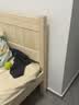 零树 实木床主卧双人床家具【包安装】 1.5m*2m床+5cm椰棕床垫 JY-004 实拍图