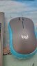 罗技（Logitech）MK275 键鼠套装 无线键鼠套装 办公键鼠套装 全尺寸 商务键鼠套装 带无线2.4G接收器 黑蓝色 实拍图