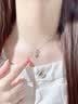 老凤祥四叶草999纯银项链女款2026新款教师节礼物生日送女朋友老婆首饰 实拍图