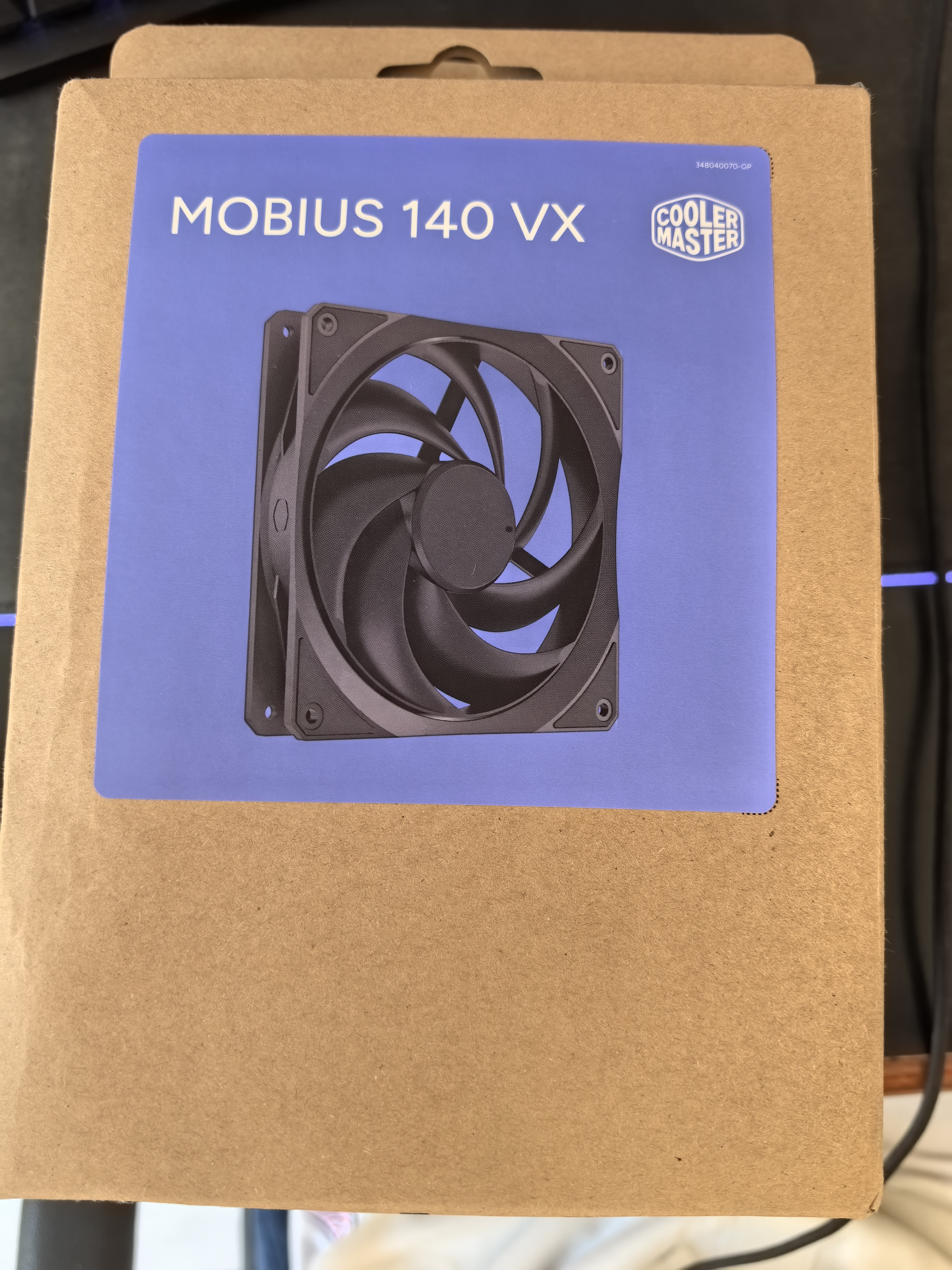 酷冷至尊（CoolerMaster）Mobius 140 VX 机箱风扇14cm 叶尖环设计/几何防震/动态回油轴承/五年质保 实拍图
