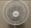 美的（Midea）【加大网罩】七叶轻音柔风电风扇/家用省电落地扇/小型台式电扇/广角摇头大风力宿舍风扇 SAE35CA1 实拍图