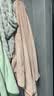 洁丽雅（Grace）A类浴巾吸水速干成人大浴巾男女通用 80*150cm 430G 高级灰运动 实拍图