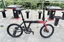 大行（DAHON）K-one折叠自行车20英寸9速男女式碟刹超轻铝合金运动单车FKA091 红/黑 实拍图