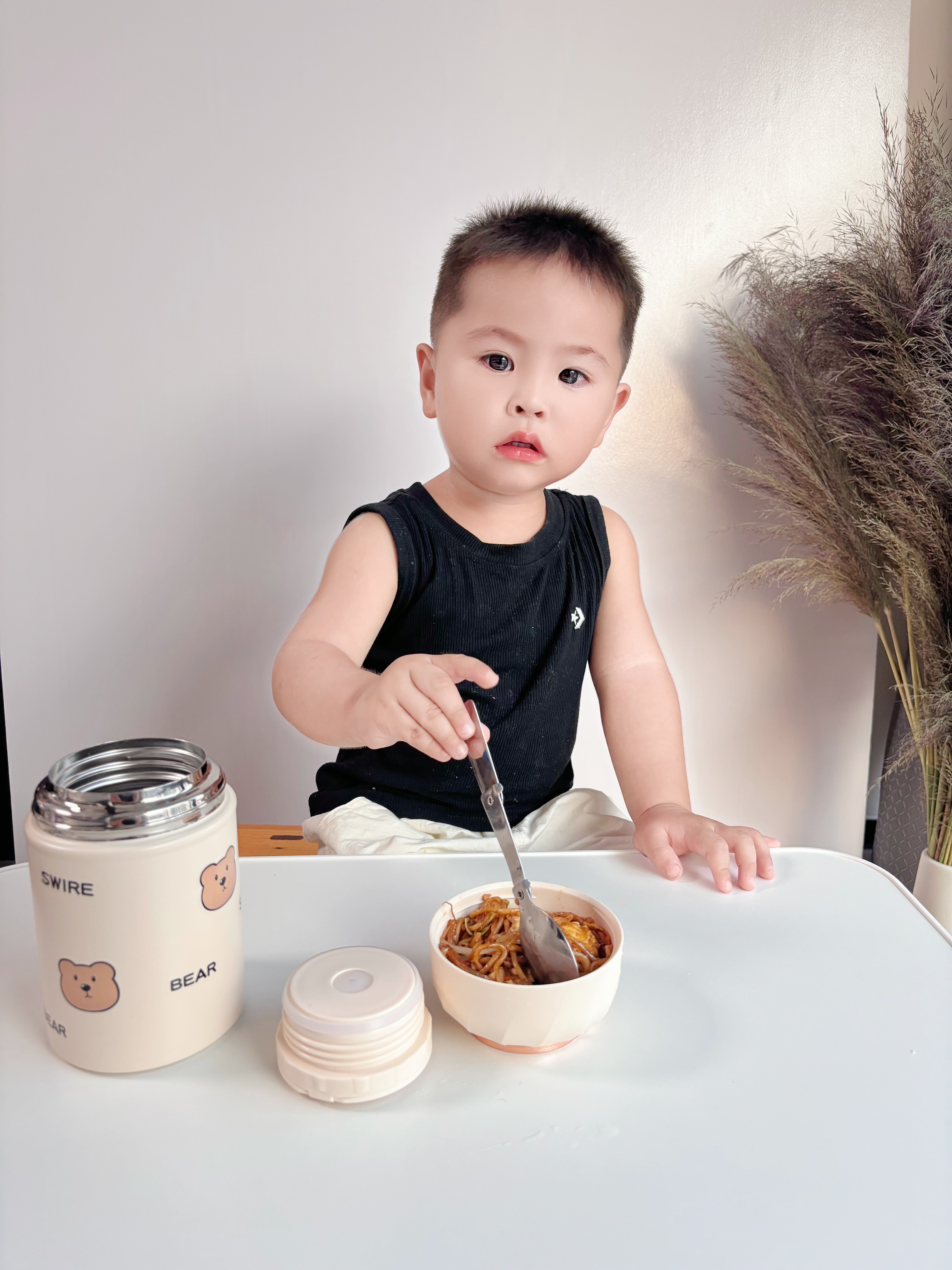 葆氏保温饭盒焖烧杯316不锈钢焖烧壶闷粥罐便携上班带饭保温汤壶赠勺 实拍图