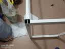 舒客艺家 电脑桌台式小户型小桌子家用学习桌写字办公书桌电竞长条桌子 木纹白架单桌120*60*74 加固电脑桌 实拍图