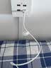绿联适用苹果18充电线Type-C数据线USB-C车载CarPlay线iPhone18/17e/16ProMax华为荣耀全系快充线2米3A 实拍图