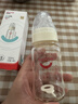 爱得利（evorie）奶瓶 新生儿奶瓶 标准口径玻璃奶瓶120ml (自带0-3个月S码圆孔) 实拍图