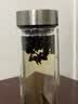 希诺双层玻璃杯男家用办公泡茶杯子车载过滤水杯教师节礼物XN-9607 实拍图