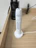 飞利浦（PHILIPS）【七夕情人节礼物】声波电动牙刷钻石3系 5倍洁齿5种模式 洁净亮白2刷头 送男士/女友 HX5181/01白 实拍图