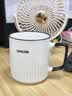 拜杰马克杯陶瓷杯杯子早餐杯儿童水杯室牛奶大容量咖啡杯单个装400ML 实拍图