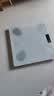 奥克斯体重秤体脂秤家用宿舍人体小型电子精准智能耐用升级充电称重计减肥减重专用京东健康APP 白色充电 实拍图
