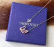 施华洛世奇（SWAROVSKI）【品牌直供】渐变天鹅项链女 女士项链送女友礼物 5614103 实拍图
