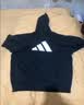 阿迪达斯（adidas）男女同款复古百搭潮流休闲套头衫卫衣 黑色 M 实拍图