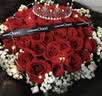 幽客玉品鲜花速递52朵玫瑰花束表白送女友老婆生日礼物全国同城配送 52朵红玫瑰花束—吾爱一生 实拍图